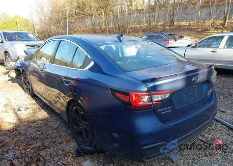 2020 Subaru Legacy Sport из США, поврежденный, VIN 4S3BWAG6XL3015261